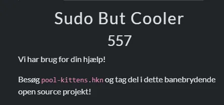 Sudo but cooler image